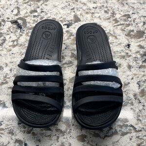 Women’s CROCS Black Slide Sandals